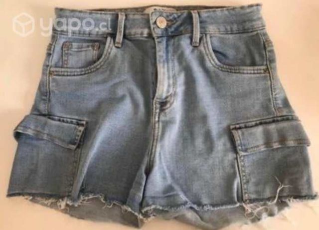 Short cargo mujer