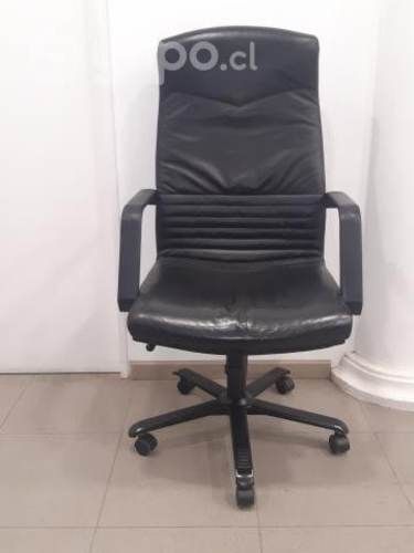 Silla Oficina Gerencial Eco cuero Usada