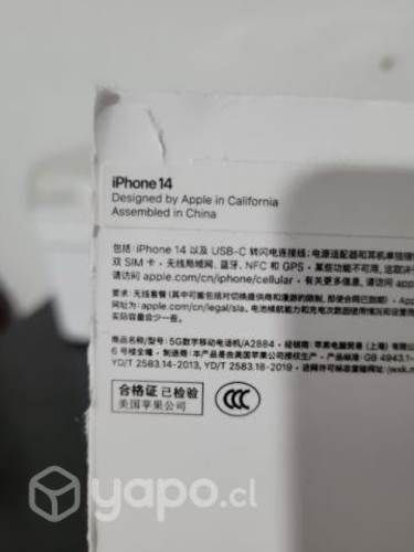 Iphone 14 Starlight 128gb NUEVO