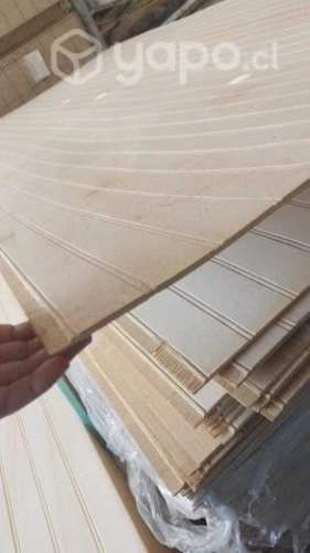 Terciado Ranurado 9mm Medidas 1.22x2.44