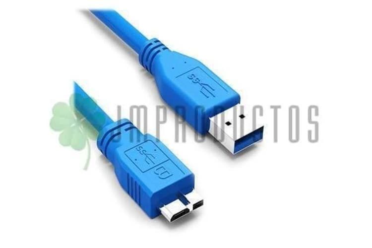 Cable Disco Duro Usb 3.0 M-h 1.5m Micro B Galaxy S