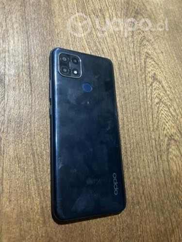 Celular con detalle oppo a15