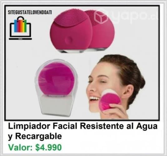 Limpiador Facial Recargable USB