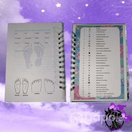 Agenda A5 Ficha clínica con tu logo