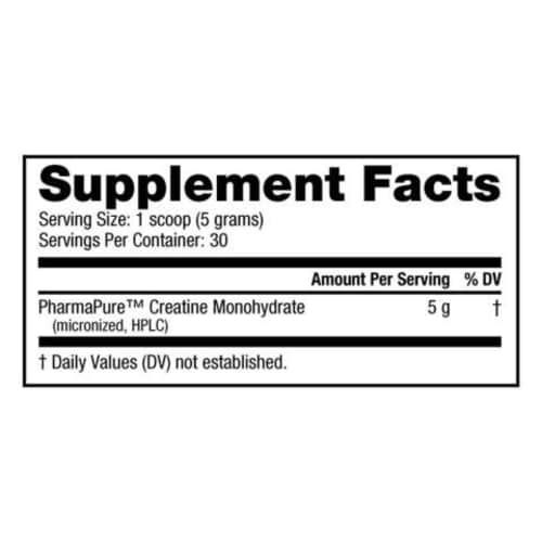 Creatine Monohydrate Nutrabio 300 Grs- 60 Serv