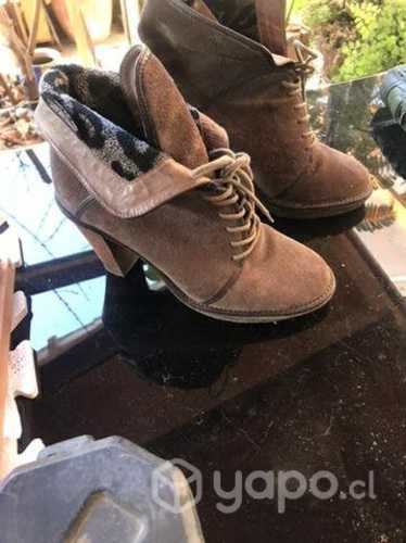 Botines y botas bucanera cuero de reno