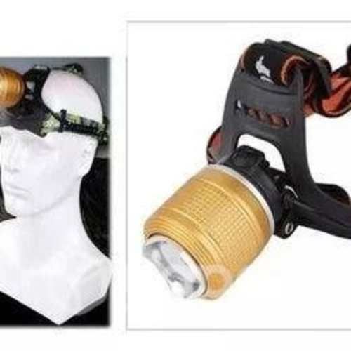 Linterna Frontal Para Cabeza Dual Recargable