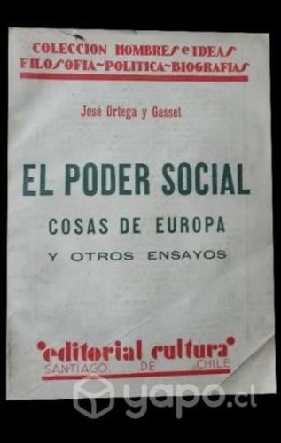 El poder social - José Ortega y Gasset