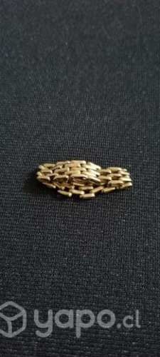 Anillo oro 18k tipo panter