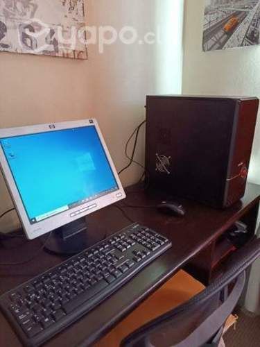 Computador gama entrada + pantalla HP +periféricos