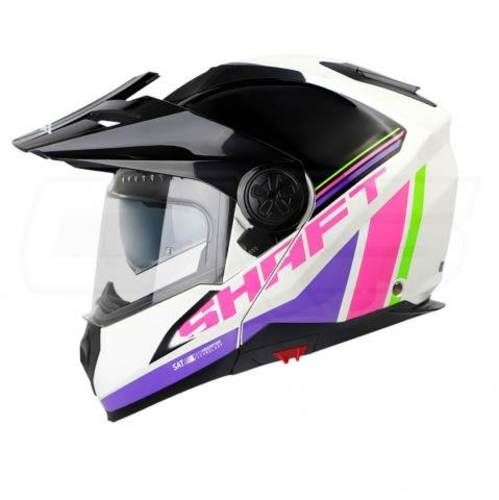 Casco moto shaft 3700dv dual abatible motorsports