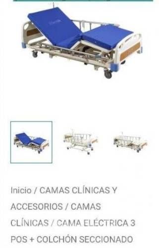 Cama clínica eléctrica