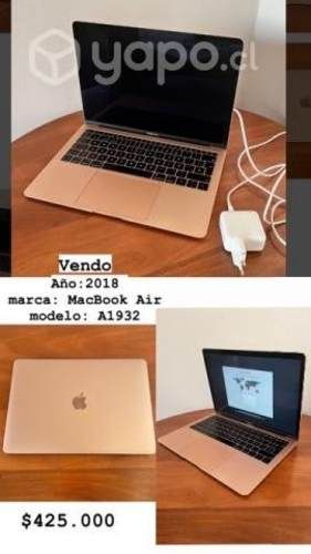 MacBook Air + cargador