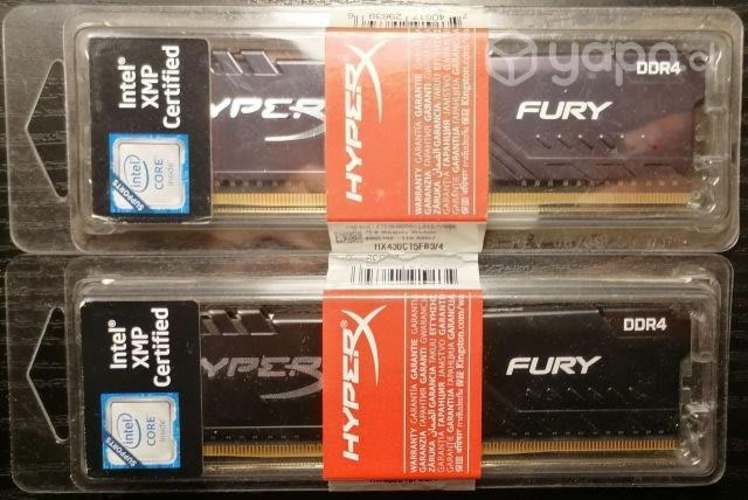 Memorias RAM HyperX DDR4