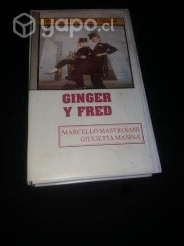 Película Ginger y Fred vhs
