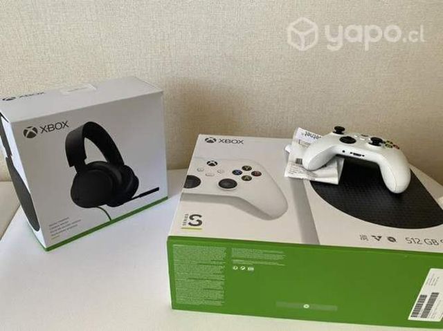 Xbox one series S + audífonos profesionales