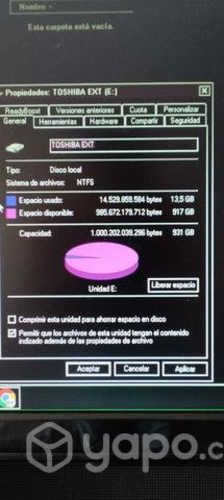 Disco duro Toshiba 1tb