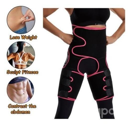 Faja Reductora Cintura Muslo Ajustable
