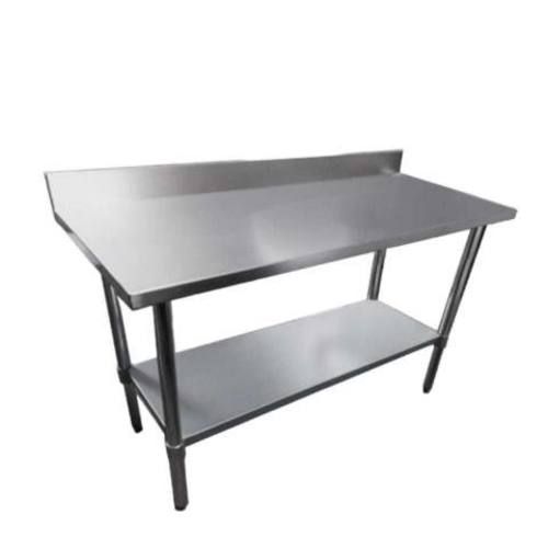 Meson O Mesa De Trabajo En Acero Inoxidable De 90x