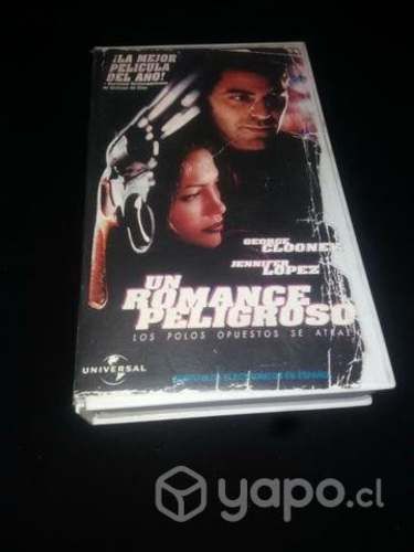 Película Un romance peligroso vhs