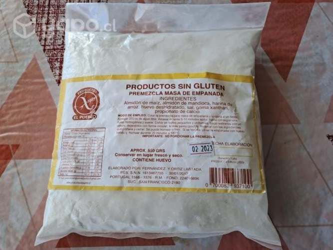 Mezcla Multiuso y Empanadas Sin Gluten