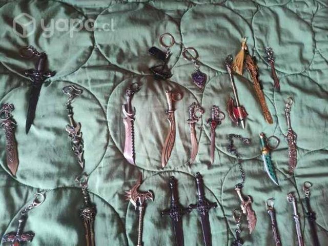 Colección llaveros anime