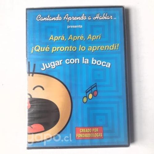 Dvd Canciones Para Niños Cantando Aprendo A Hablar