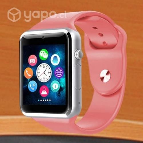 Reloj Inteligente W8 Smartwatch Bluetooth Rosado