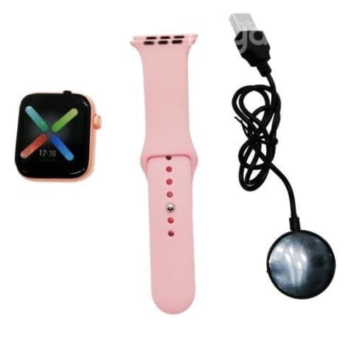 Reloj Inteligente W8 Smartwatch Bluetooth Rosado