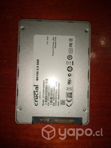 SSD 120 GB crucial