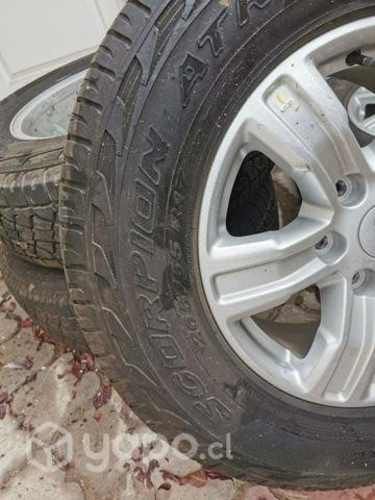 Llantas Ford Ranger 2023 y neumáticos Pirelli