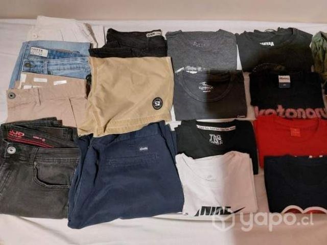 Lote de ropa americana distintas marcas