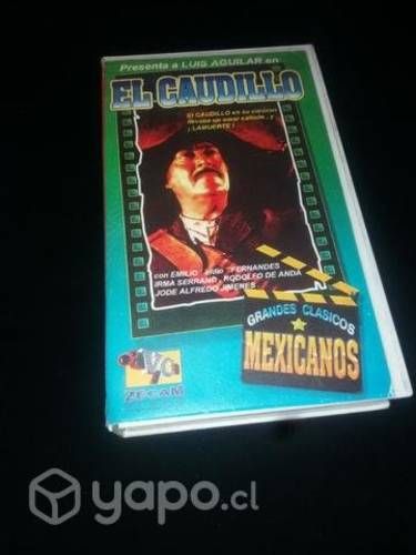 Película El caudillo vhs