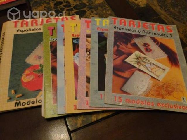 Colección de revistas de tarjetería