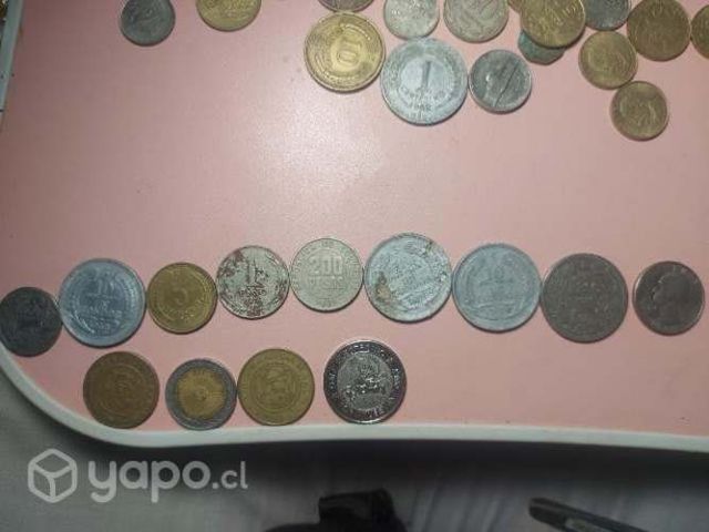 Monedas antiguas hasta 100 años de antiguedad