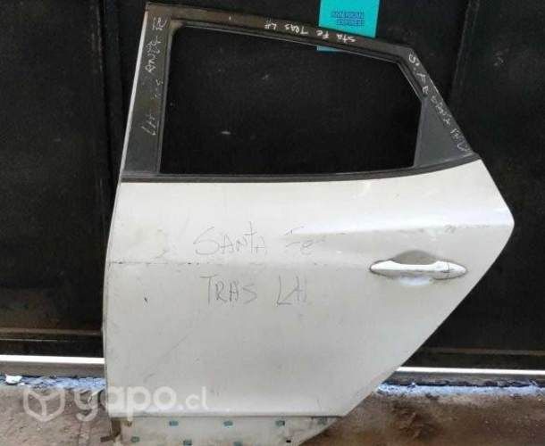 Puerta trasera izquierda hyundai santa fe