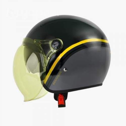 Casco moto shaft 121 scrambler chopper stripe vd