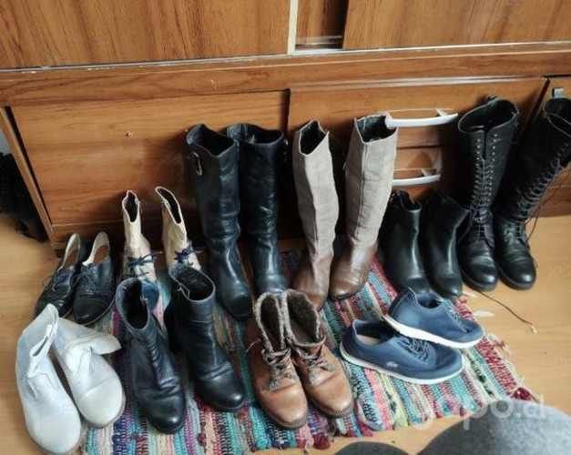 Lote de zapatos de cuero