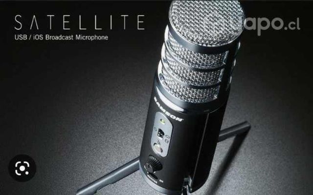 Microfono condensador estudio o gamer