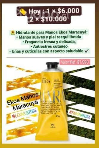 Cremas de Manos Ekos Natura 75g