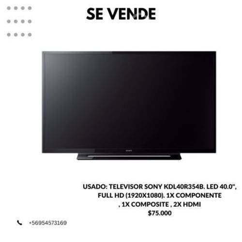 Televisor sony full hd