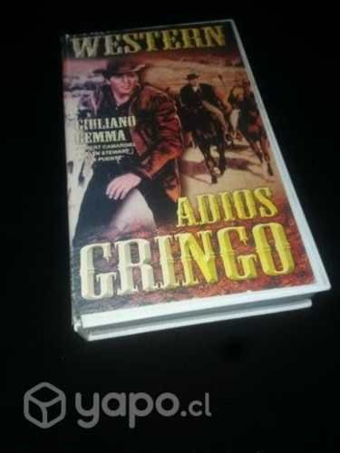 Película Adiós gringo vhs