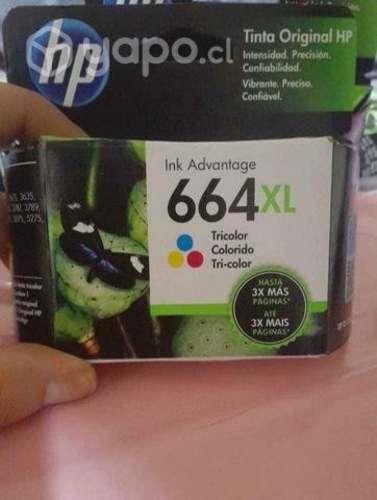 Tinta de impresora originales HP