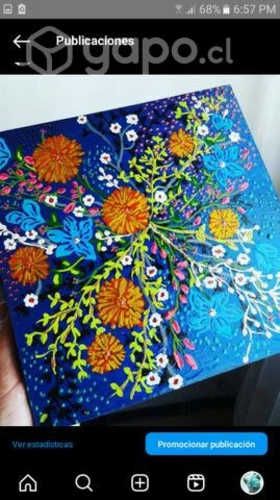 Cuadros de flores