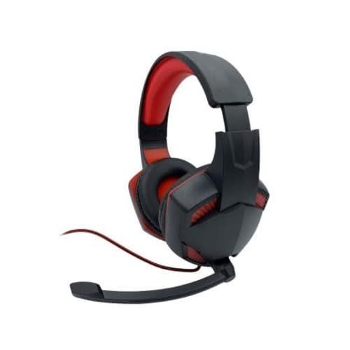 Audífono Gamer Con Micrófono 3.5 MM Rojo