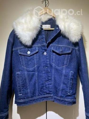 Chaqueta de Mezclilla acolchada de temporada