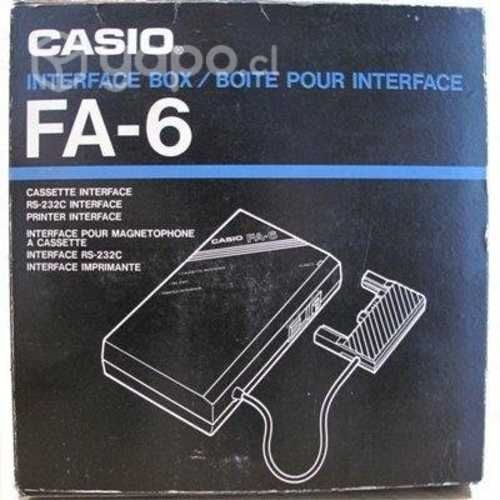 Interface fa-6 casio
