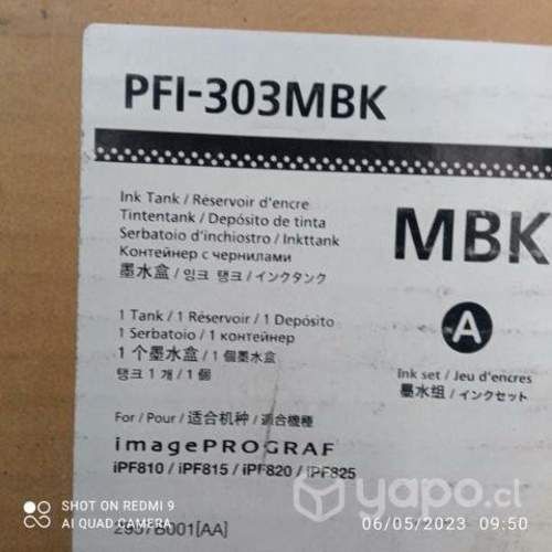 Tintas canon pfi diversos modelos originales de al