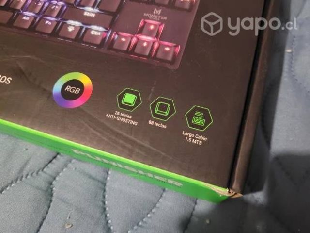 Teclado monster games