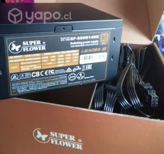 Fuente de poder Super Flower Leadex III Bronze Pro